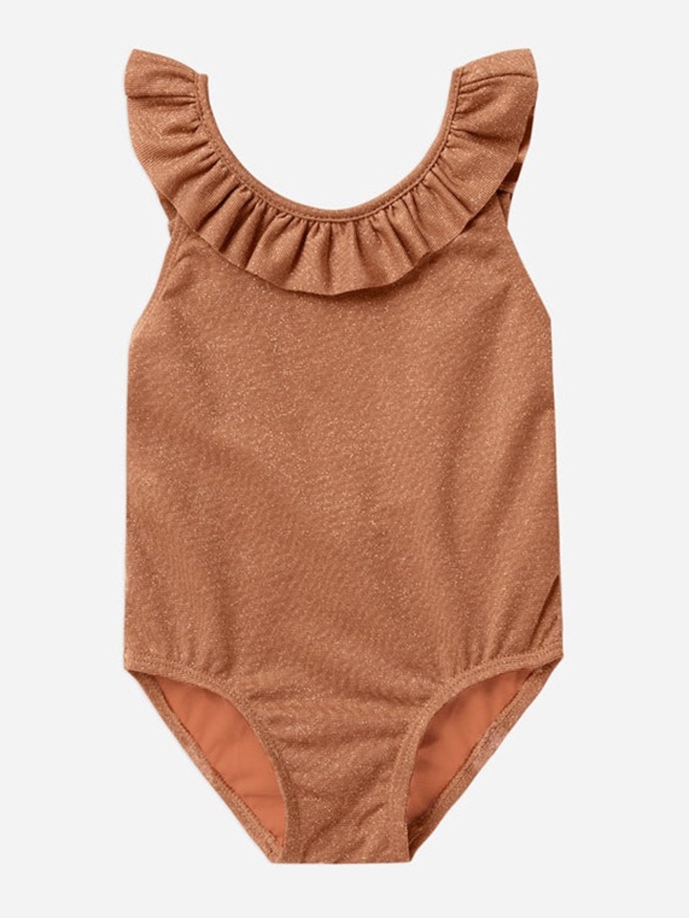 Rylee + Cru Arielle One-Piece Terracotta Swimsuit size 4-5